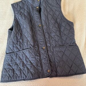 Barbour Quilted Dark Blue Vest
